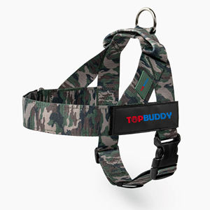 Tali kekang anjing merah muda <span class=keywords><strong>Camo</strong></span> tugas berat dengan pegangan cincin D strip reflektif untuk kontrol jenis Besar Sedang Kecil - Product Image 6