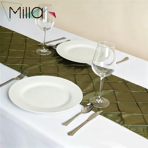 Chemins <span class=keywords><strong>de</strong></span> <span class=keywords><strong>table</strong></span> <span class=keywords><strong>de</strong></span> mariage indiens bon marché, décoration événementielle violette - Product Image 1