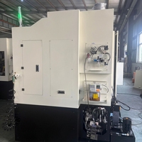 Machine de tournage et de fraisage CNC FANUC QT200 de précision, tourelle à 12 postes, commande automatique 3 axes pour la production intensive