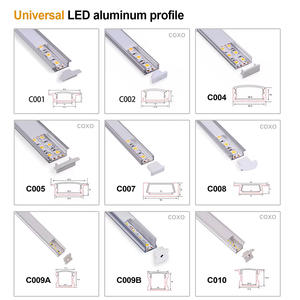 Profilo in Alluminio ad Angolo di 45 e 90 Gradi per Strisce LED a Montaggio Superficiale in Vari Ambienti Interni - Product Image 3