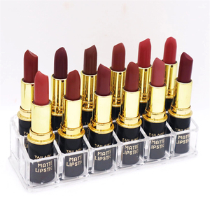 Fournisseur de rouge à lèvres TAILAIMEI, 24 couleurs, rouge à lèvres mat de haute qualité, hydratant, imperméable, longue durée - Product Image 5