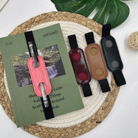 Porte-stylo élastique en gros, étui en cuir PU pour stylos, pochette pour carnets, agendas, classeurs et livres