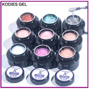 KODIES GEL Gel Solide d'<span class=keywords><strong>Extension</strong></span> d'Ongles Poly en Pot, Vernis à Ongles UV <span class=keywords><strong>Semi</strong></span>-<span class=keywords><strong>Permanent</strong></span>, 26 Couleurs Flex Builder pour Manucure Professionnelle - Product Image 3