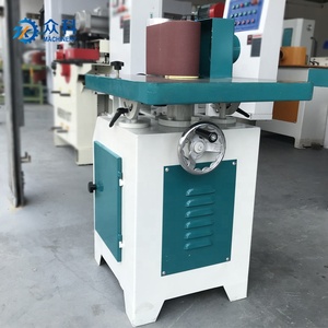 Machine à poncer <span class=keywords><strong>CHANSON</strong></span>, ponceuse à courbes pour le travail du bois, pour le bois massif, bande abrasive façonnée, machine à polir, meuleuse d'établi - Product Image 2