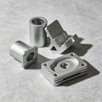 Boîtier de radiateur en aluminium moulé sous pression, usiné sur commande par CNC, composants industriels, accessoires de prototypage rapide