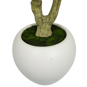 OH ARTS - Árbol de Ficus <span class=keywords><strong>Artificial</strong></span> Grande, Plantas Decorativas de Plástico en Maceta para Interiores, Tacto Real, Tamaño Personalizado, Estilo Europeo - Product Image 6