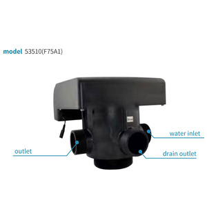 Equipo de Tratamiento de Agua Totalmente Automático RUNXIN: Cabezal Suavizador de Resina, Bomba de Alta Presión y Flujo, PLC, Ósmosis Inversa - Product Image 3