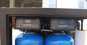 Système de filtration des médias commerciaux avec des réservoirs en FRP bleus et des vannes manuelles/automatiques, stations de traitement de l'eau - Product Image 6