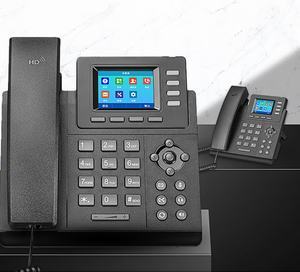 Téléphone IP HD de niveau débutant avec écran LCD couleur rétroéclairé, 4 comptes SIP, téléphones IP Ethernet, téléphones de réunion RJ45 - Product Image 5