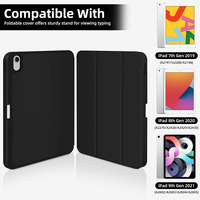 Étui de tablette simple et élégant en TPU antichoc pour iPad Air 13 Pro 13 2024, support vidéo avec emplacement pour stylet