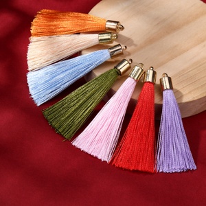 Llaveros Bonitos con Accesorios de Borla de Algodón para Llaveros, Dijes para Hacer Joyería, Pendientes para <span class=keywords><strong>Mujer</strong></span>, Decoración para <span class=keywords><strong>Bolsos</strong></span> - Product Image 3