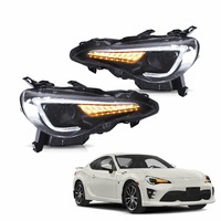 Ensemble de phares LED RK pour Scion FR-S/BRZ 2012-2016 et pour 86-8000 Lumens 7500K Lumière blanche 36W 12V Mise à niveau de rétrofit