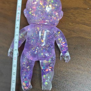 Jouet de décompression créatif en PU coloré pour bébé, grand modèle 14cm 10cm, à rebond lent, anti-stress - Product Image 5