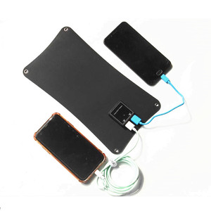 แผงชาร์จพลังงานแสงอาทิตย์ Masuyoshi Mitsu 10W ETFE แบบพกพา ช่องเสียบ USB คู่ สำหรับการเดินทางกลางแจ้ง - Product Image 2