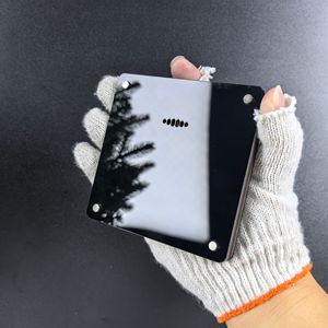 Vierges de sublimation Aimants de réfrigérateur d'autocollant magnétique de forme carrée écologique pour le cadeau d'anniversaire de lecteur de musique-Vente en gros - Product Image 4