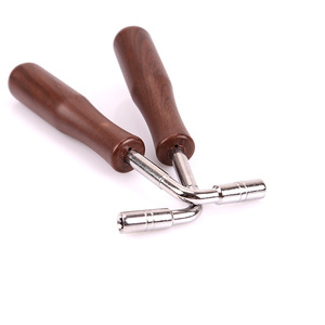 Yangqin Tuning Wrench 401 402 Type Stainless Steel Wood Handle For Stringed <b>Musical</b> <b>Instruments</b> Practical Durable - Product Image 1