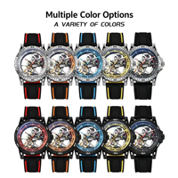 Montre de Plongée de Luxe à Vendre Directement de l'Usine, Mouvement Exclusif, Étanche, Montre Sport Mécanique de Luxe pour Hommes