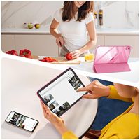 Nouvelle Housse de Protection pour Tablette Enfant Scintillante et Élégante avec Support Trifold et Coque Arrière Rigide en PC pour iPad A16 11 2025 et iPad 10ème Génération 10.9