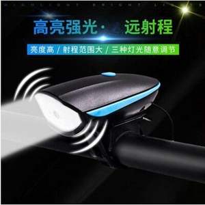 Luz delantera recargable para bicicleta, faro LED resistente al agua Ip4 para bicicletas de montaña y carretera con fuente de alimentación por batería - Product Image 5