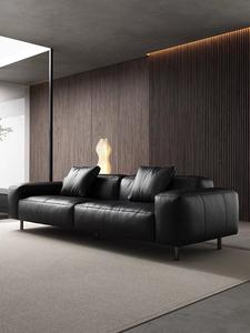 ชุดโซฟาหรูหราแบบโมดูลาร์รูปตัวยู ดีไซน์ใหม่ โครงไม้ หุ้มหนัง สไตล์โมเดิร์น ปรับแต่งได้ เหมาะสำหรับโรงแรม อพาร์ตเมนต์ ห้องนั่งเล่น ห้องรับประทานอาหาร - Product Image 3