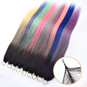 Extensions <span class=keywords><strong>de</strong></span> cheveux Remy vietnamiens personnalisées en usine, couleur dégradée Balayage <span class=keywords><strong>Paris</strong></span>, compatibles permanente, pour tissage - Product Image 3