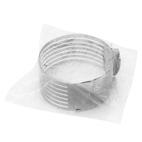 Couteau à gâteau réglable en acier inoxydable, anneau extensible pour couche de gâteau, moule à mousse, anneau à trancher le pain éponge, outil de pâtisserie