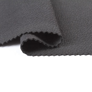 97% polyester 3% spandex corée crêpe spandex tissu personnalisé tricot plongée crêpe matériel tissus avec crêpe pour vêtements - Product Image 2