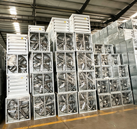 Ventilateur d'extraction pour élevages avicoles en climat chaud, idéal pour les systèmes de ventilation des serres en Arabie Saoudite et aux Émirats Arabes Unis