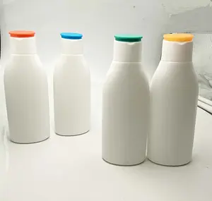 ฝาพลาสติก HDPE แบบพลิกเปิดได้ ขนาด 200 มล. สำหรับขวดปิโตรเลียมเจลลี่ สีสองสี เปิดง่าย พิมพ์ลาย รุ่น A1548 - Product Image 1