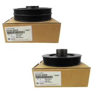 Original quality crankshaft pulley 2312423515 23124-23515 23124-23510 23124-25000 2312425000 fit For Kia Hyundai