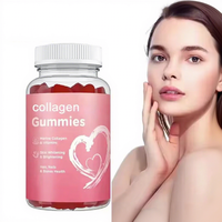 Ausreson OEM Gommes de Collagène Marin Vital Proteins Peptides pour Éclaircissement de la Peau, Complément de Soin, Bonbons Gommeux au Collagène et L-Glutathion