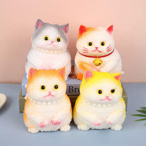 Juguete de descompresión con sonido de gato, simulación de explosiones, adorno de gato viral, para oficina, venta al por mayor - Product Image 2