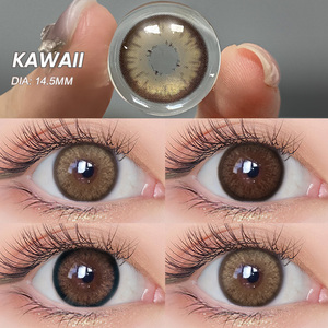 Kính áp tròng 16 mm Magister tiếp xúc màu ống kính mềm tự nhiên bán buôn ống kính mắt nâu đường kính lớn - Product Image 5