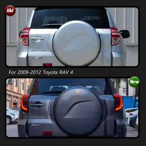 ไฟท้ายรถยนต์ TYPY 2009-2012 สำหรับ Toyota RAV4 พร้อมไฟเลี้ยวแบบไดนามิก อุปกรณ์เสริมไฟท้ายรถยนต์ ไฟ LED สำหรับวิ่งกลางวัน - Product Image 4