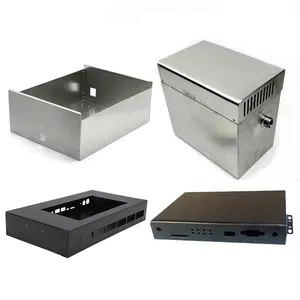 Stainless Steel Brass Zinc Sheet Metal Enclosure Box Processing Bending Welding Fabrication Products Parts Manufacturer Price