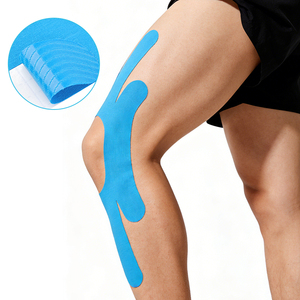 Tiras <span class=keywords><strong>de</strong></span> Cinta Kinesiológica Precortadas, Impermeables, <span class=keywords><strong>de</strong></span> 2 Pulgadas <span class=keywords><strong>de</strong></span> Ancho, <span class=keywords><strong>para</strong></span> Dolor <span class=keywords><strong>de</strong></span> <span class=keywords><strong>Rodilla</strong></span>, Lesiones y Esguinces - Product Image 5