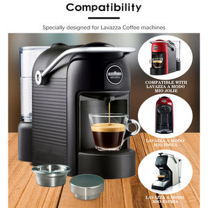 Cápsulas de café reutilizáveis, cápsulas de café expresso recarregáveis, compatível com máquina de café <span class=keywords><strong>Lavazza</strong></span>, 1 cápsula e 1 embalagem - Product Image 4