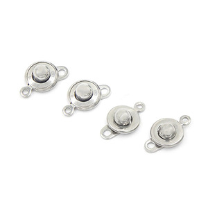 Loop Spring <strong>Ring</strong> <strong>Clasp</strong> Stainless Steel DIY Component Connector <strong>Clasp</strong> for Necklace - Product Image 1