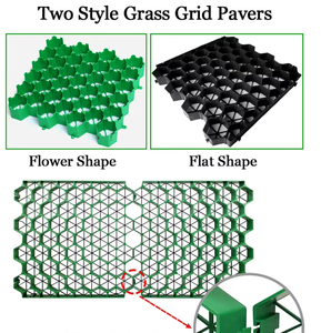 Grille de pavage en plastique alvéolé pour allées, géocell HDPE, grille de <span class=keywords><strong>gravier</strong></span> pour allées, grille de gazon, pavé en plastique pour pelouse - Product Image 6