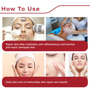 Redcooleaf 5ml + 50mg כחול נחושת פפטיד קולגן תיקון אהה אנטי טיפוח עור פנים תיקון אמפולה סרום - Product Image 5