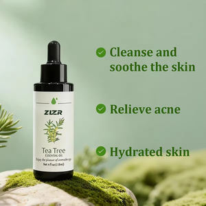 Aceite Esencial de Árbol de Té Australiano 60ml, Aceite Facial para el Control del Acné, Purifica la Piel, Reduce los Poros, Extracto Natural de Plantas - Product Image 3