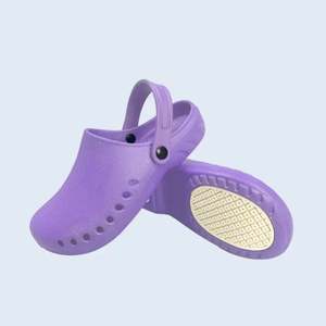 Sandalias de EVA Azules para Cuarto Limpio, Antideslizantes y con Absorción de Impactos, para Trabajadores de Hospitales, Fábricas y Laboratorios - Product Image 4