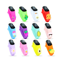 [Promotion] Montres Sportives Numériques LED pour Enfants, Série Poupée, Bracelet Acrylique 47mm, Résistance à l'Eau 20m, Vente en Gros