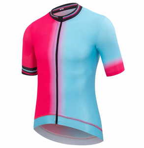 Maillot de cyclisme à manches courtes personnalisé avec logo imprimé par sublimation, séchage rapide, multicolores, pour hommes et femmes, course sur route, événement de club - Product Image 6