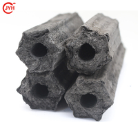 Hexagone sciure de bois dur/briquettes de charbon de noix de coco pour BARBECUE