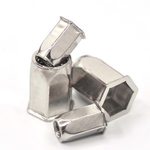 Thép không gỉ đinh tán nut hình lục giác/nửa Hex mù đinh tán SS304 rivnut Metric ren chèn nutsert giảm đầu - Product Image 4