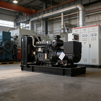 Vente directe usine – Groupe électrogène diesel électrique Shangchai à châssis ouvert 200 kW, 30 kW, 400 kW, 500 kVA, 800 kVA, 100 kVA