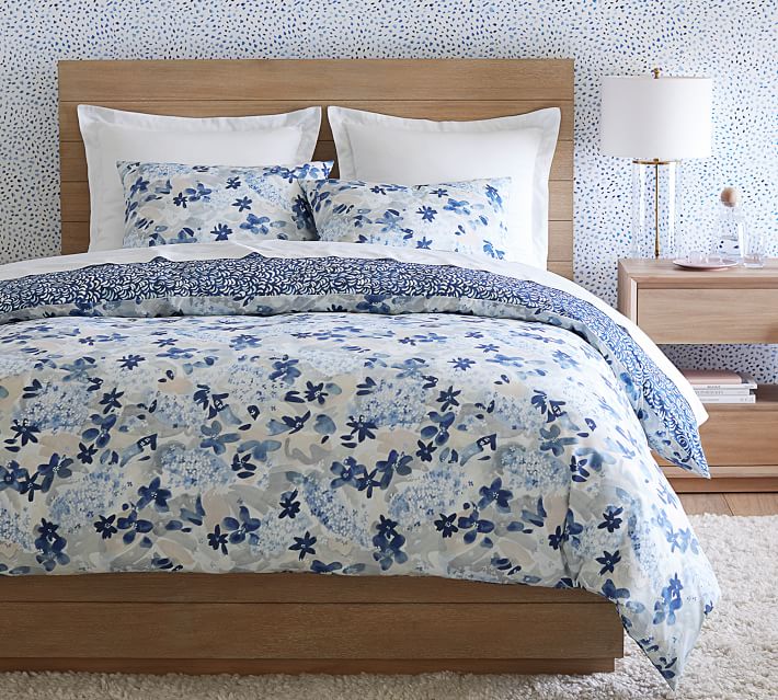 Home furniture American style wood bed living room farmhouse wood pacific platform bed & headboard