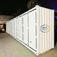 Conteneur de centre de données modulaire testé en usine, 20 et 40 pieds, avec refroidissement en-rangée pour l'IoT agricole
