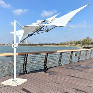 Parasol colgante de mariposa en voladizo de alta calidad, nuevo diseño, Patio al aire libre, muebles de jardín de boda para almacén, sala de estar - Product Image 2